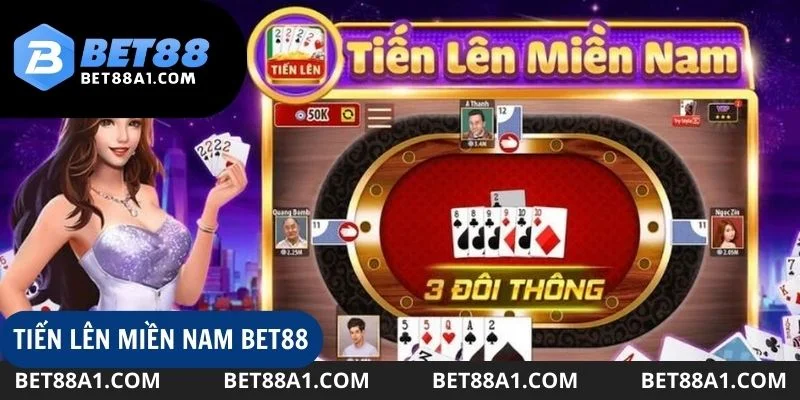 Tham gia game bài TLMN tại sảnh Bet88